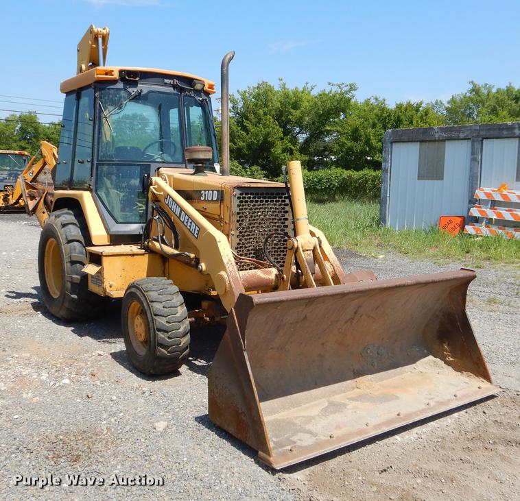 image for item EK9636 1995 Deere 310D backhoe
