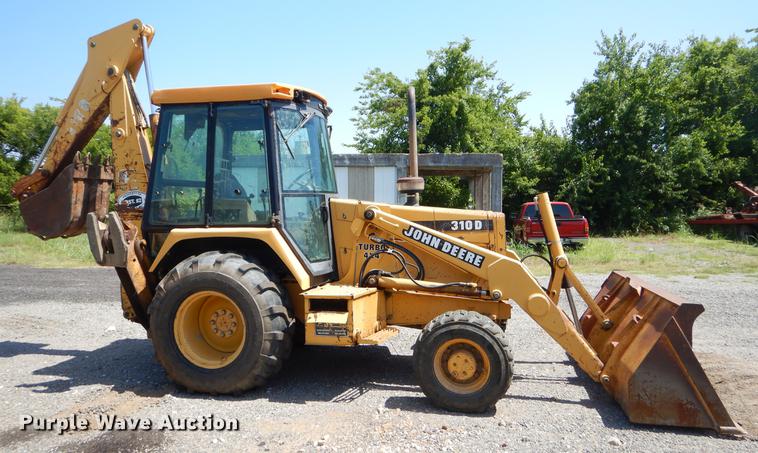 image for item EK9636 1995 Deere 310D backhoe