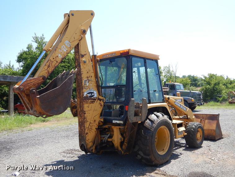 image for item EK9636 1995 Deere 310D backhoe