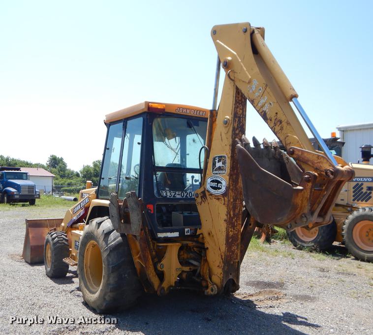 image for item EK9636 1995 Deere 310D backhoe