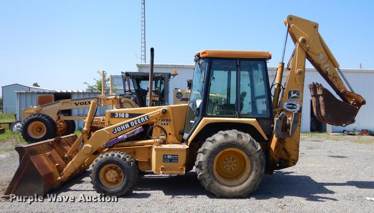 image for item EK9636 1995 Deere 310D backhoe