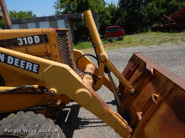 image for item EK9636 1995 Deere 310D backhoe
