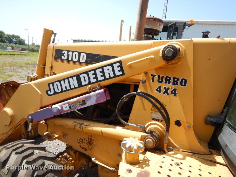 image for item EK9636 1995 Deere 310D backhoe