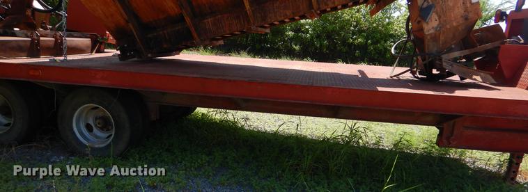 image for item EK9637 Shopbuilt tilt deck equipment trailer