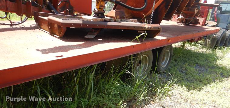 image for item EK9637 Shopbuilt tilt deck equipment trailer