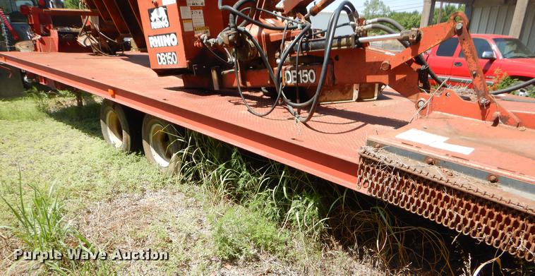 image for item EK9637 Shopbuilt tilt deck equipment trailer