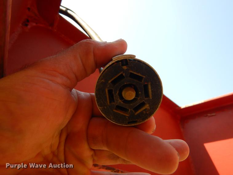 image for item EK9637 Shopbuilt tilt deck equipment trailer