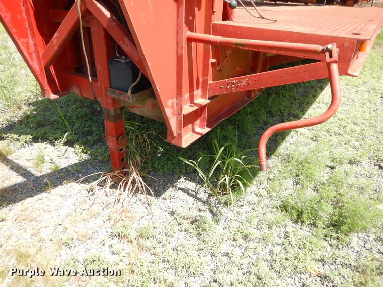 image for item EK9637 Shopbuilt tilt deck equipment trailer