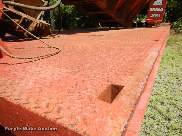 image for item EK9637 Shopbuilt tilt deck equipment trailer