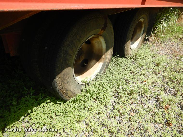 image for item EK9637 Shopbuilt tilt deck equipment trailer