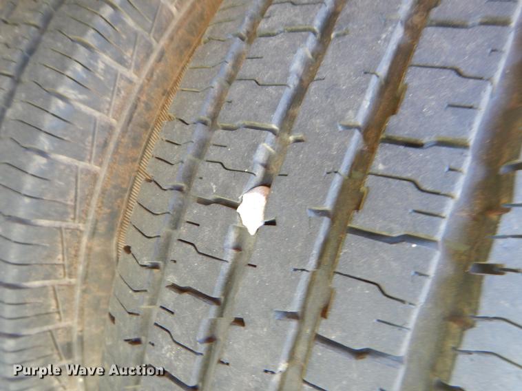 image for item EK9637 Shopbuilt tilt deck equipment trailer