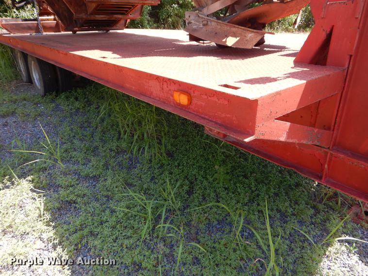 image for item EK9637 Shopbuilt tilt deck equipment trailer