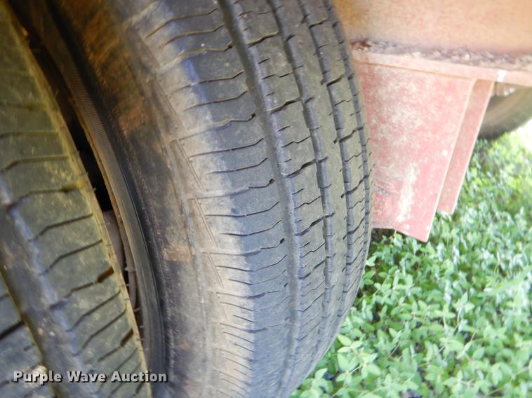 image for item EK9637 Shopbuilt tilt deck equipment trailer