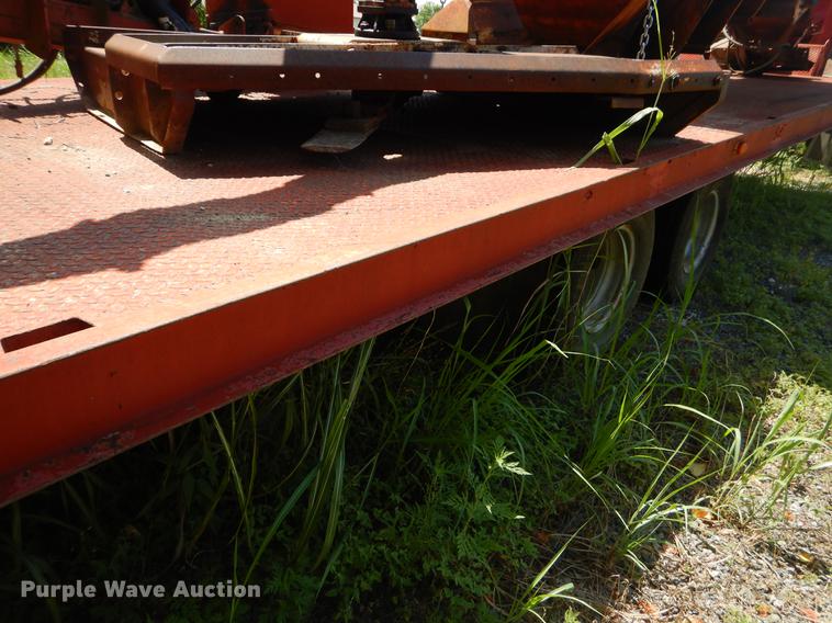 image for item EK9637 Shopbuilt tilt deck equipment trailer