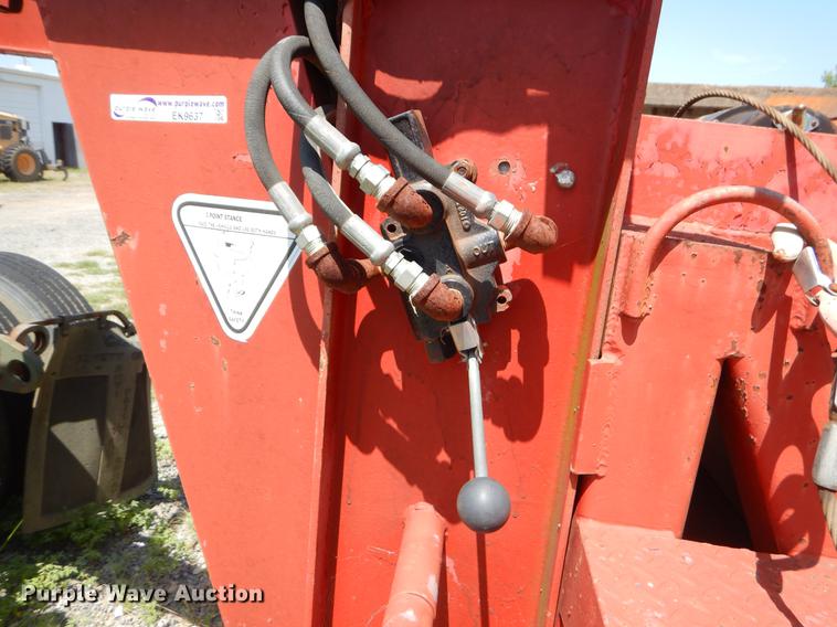 image for item EK9637 Shopbuilt tilt deck equipment trailer