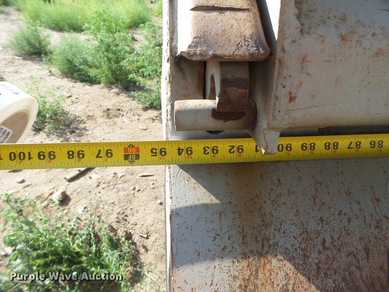 image for item EN9601 1975 Lufkin end dump trailer