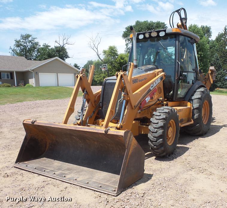 image for item EV9001 2005 Case 580 Super M Series 2 backhoe