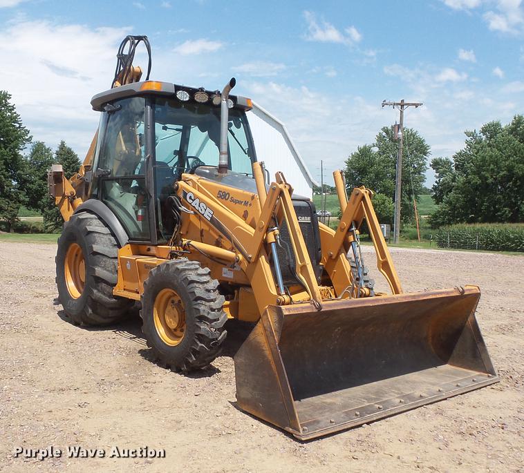 image for item EV9001 2005 Case 580 Super M Series 2 backhoe