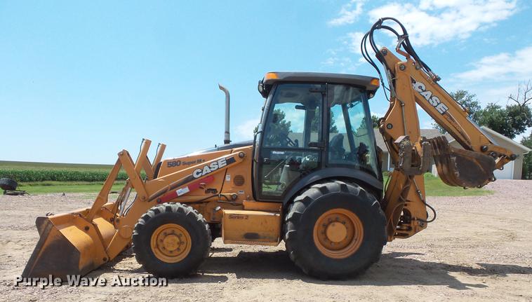 image for item EV9001 2005 Case 580 Super M Series 2 backhoe