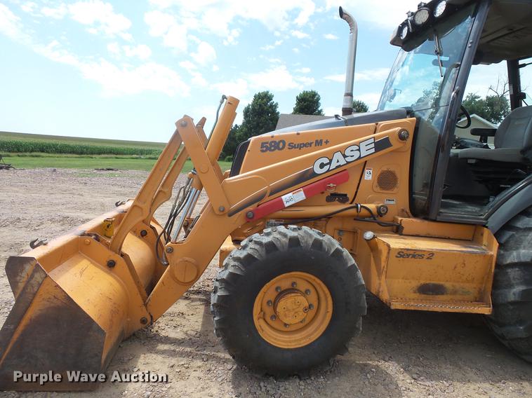image for item EV9001 2005 Case 580 Super M Series 2 backhoe