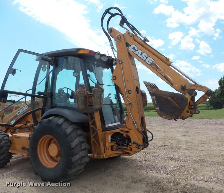 image for item EV9001 2005 Case 580 Super M Series 2 backhoe