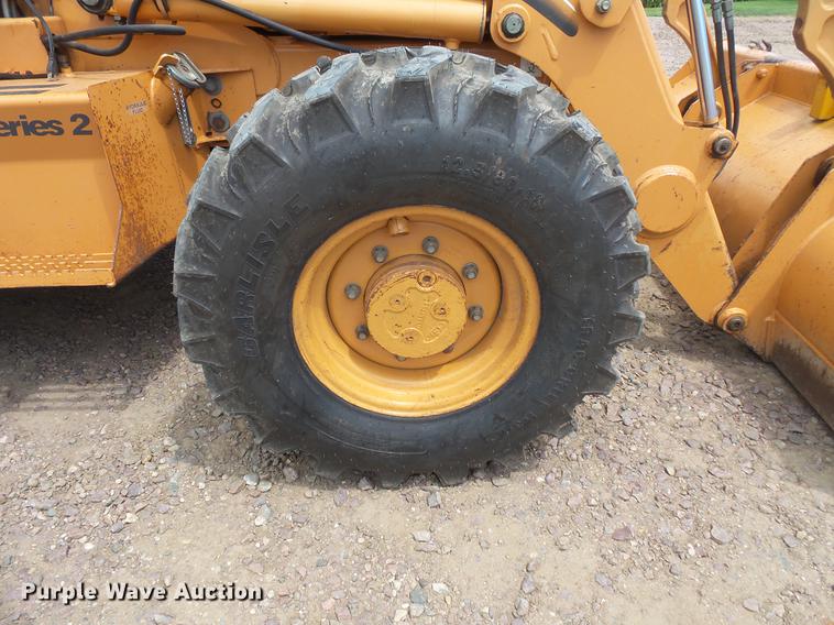 image for item EV9001 2005 Case 580 Super M Series 2 backhoe