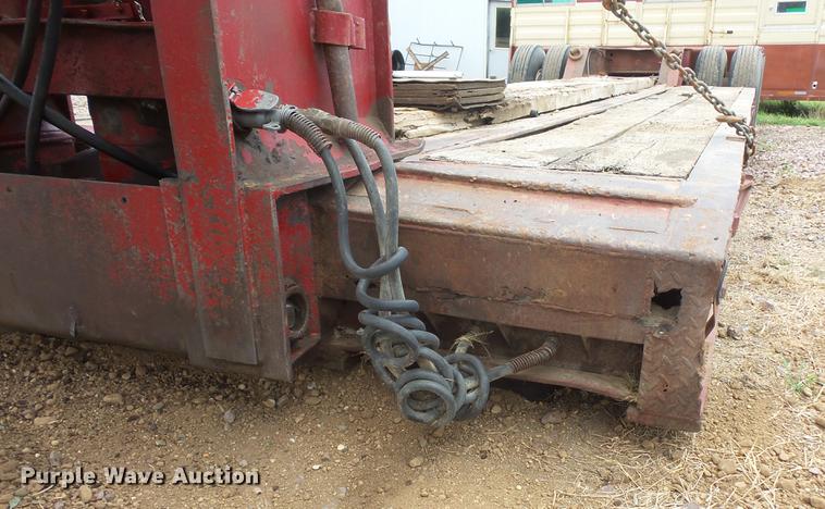 image for item EV9002 1970 Hyster lowboy equipment trailer