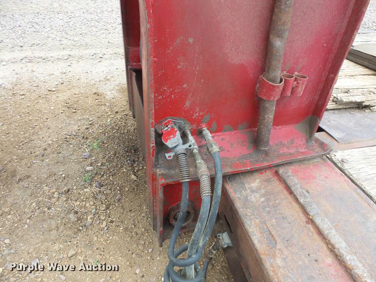 image for item EV9002 1970 Hyster lowboy equipment trailer