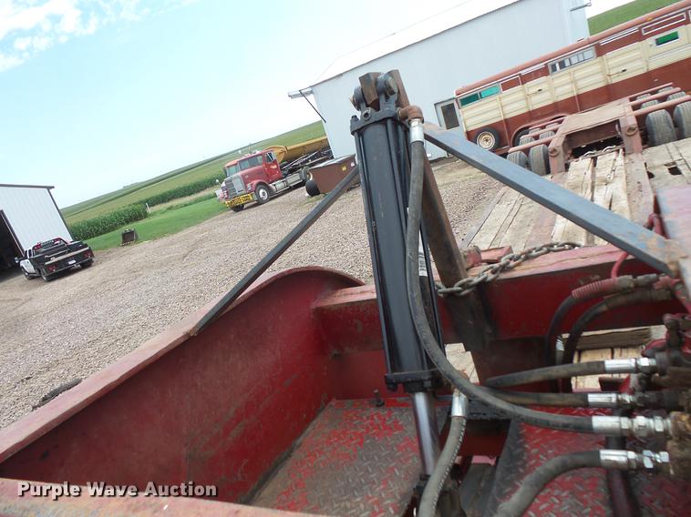 image for item EV9002 1970 Hyster lowboy equipment trailer