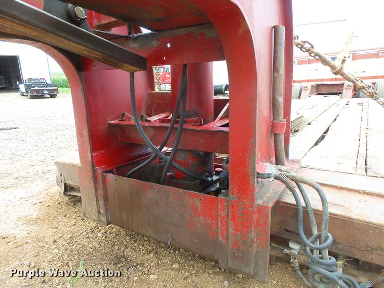 image for item EV9002 1970 Hyster lowboy equipment trailer