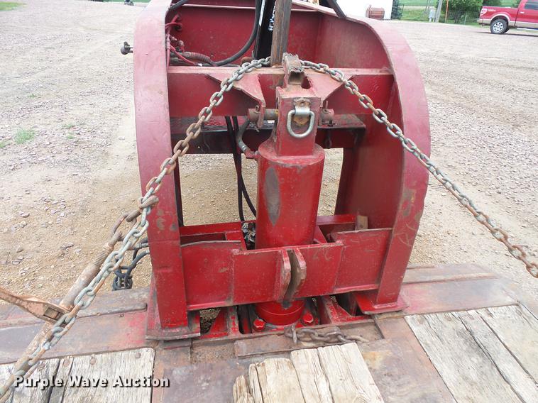 image for item EV9002 1970 Hyster lowboy equipment trailer