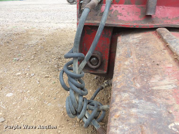 image for item EV9002 1970 Hyster lowboy equipment trailer