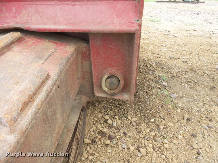 image for item EV9002 1970 Hyster lowboy equipment trailer