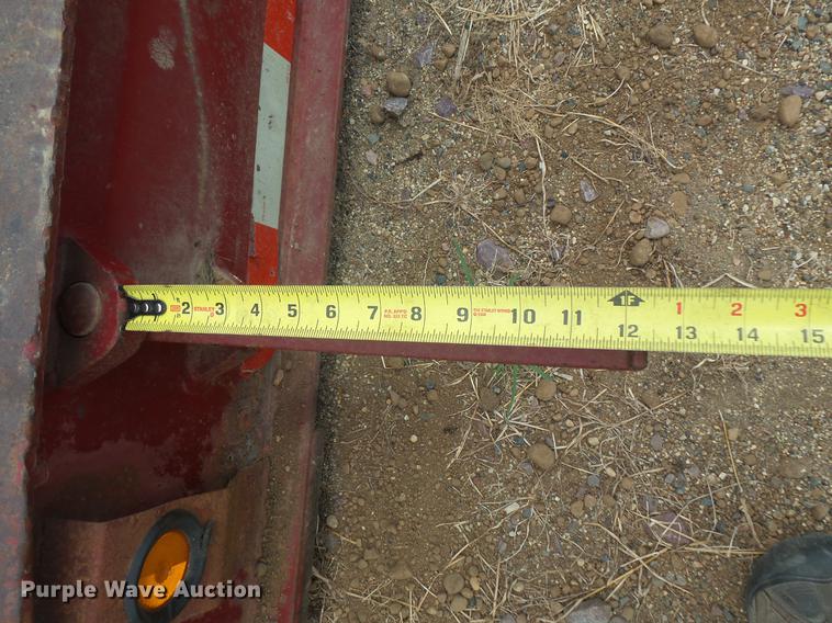 image for item EV9002 1970 Hyster lowboy equipment trailer