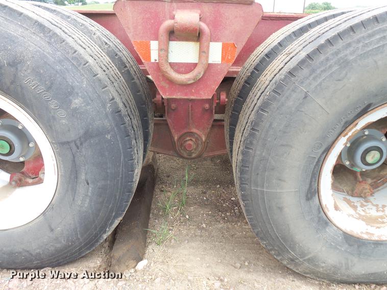 image for item EV9002 1970 Hyster lowboy equipment trailer