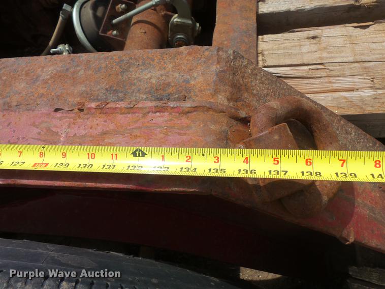 image for item EV9002 1970 Hyster lowboy equipment trailer