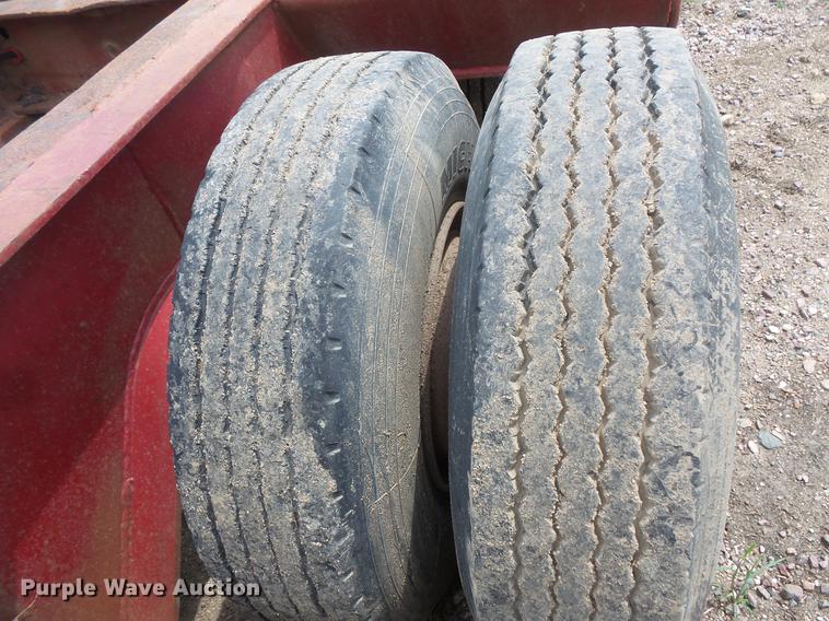 image for item EV9002 1970 Hyster lowboy equipment trailer