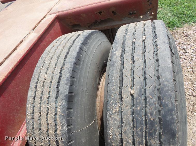 image for item EV9002 1970 Hyster lowboy equipment trailer