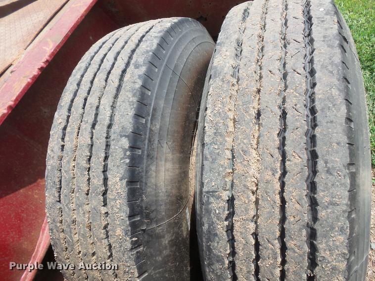 image for item EV9002 1970 Hyster lowboy equipment trailer