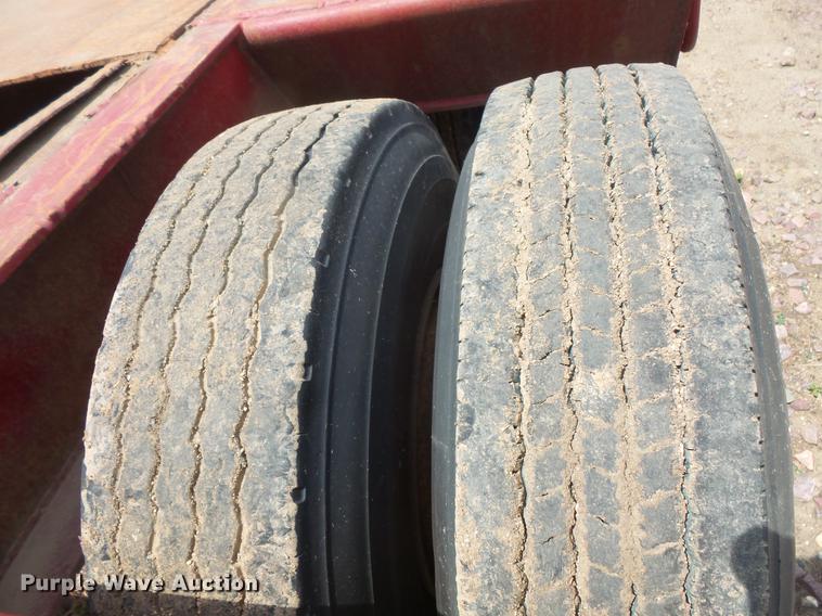 image for item EV9002 1970 Hyster lowboy equipment trailer