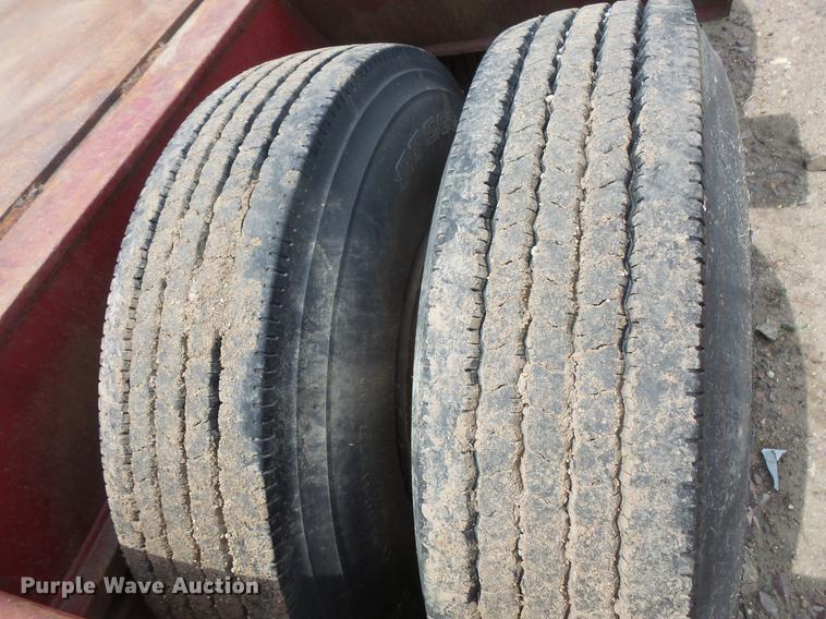 image for item EV9002 1970 Hyster lowboy equipment trailer