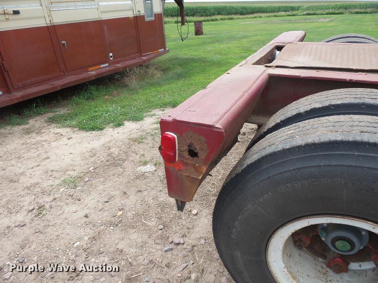 image for item EV9002 1970 Hyster lowboy equipment trailer