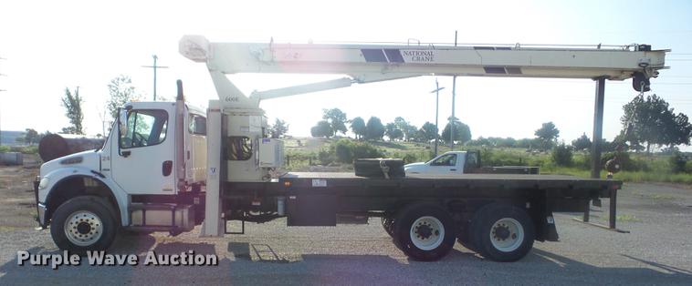 image for item K6263 2007 Freightliner Business Class M2 crane truck