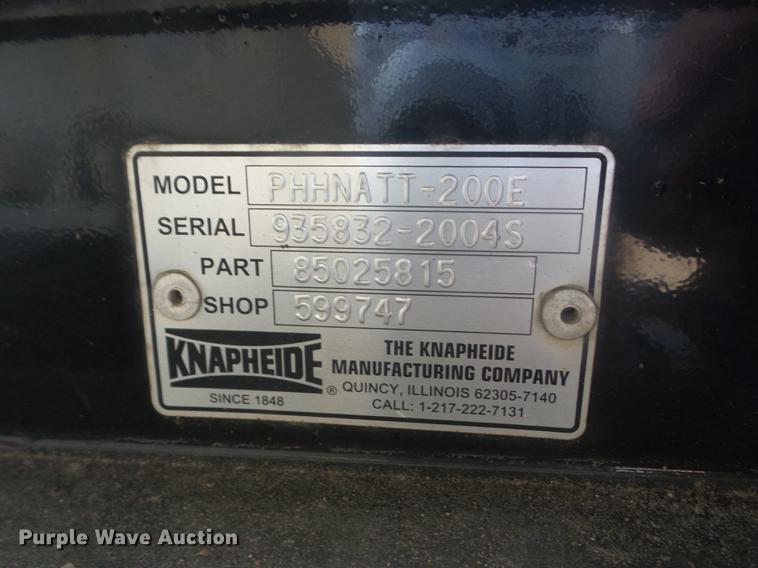 image for item K6263 2007 Freightliner Business Class M2 crane truck