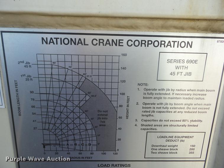 image for item K6263 2007 Freightliner Business Class M2 crane truck