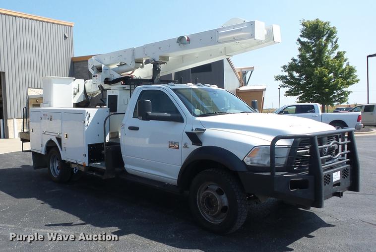 image for item K6266 2012 Dodge Ram 5500 bucket truck