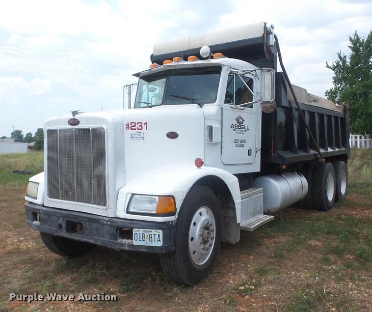 image for item K6267 1990 Peterbilt 375 dump truck