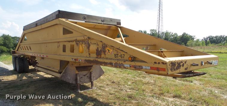 image for item L5689 1994 Trail King TK54BD6-422 bottom dump trailer