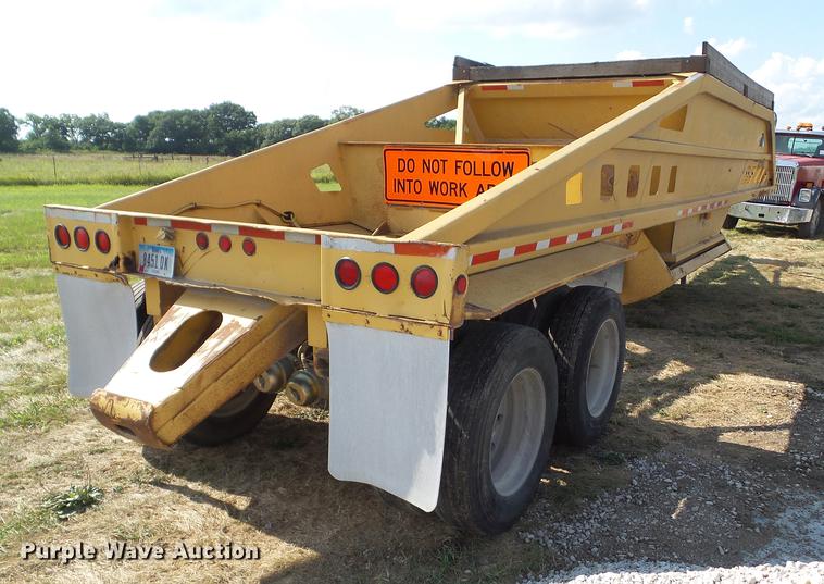 image for item L5689 1994 Trail King TK54BD6-422 bottom dump trailer