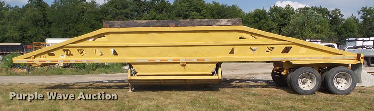 image for item L5689 1994 Trail King TK54BD6-422 bottom dump trailer